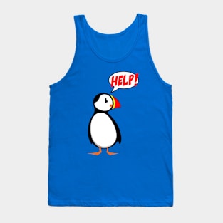 HELP THE PUFFIN Tank Top